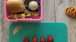 Inspiratie voor lunchtrommel met vakken  Little Lunchbox Zeemeermin [upl. by Nnylyak]