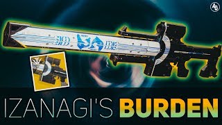 Izanagis Burden Exotic Sniper Worth Getting  Destiny 2 Black Armory Exotics [upl. by Tiphanie8]