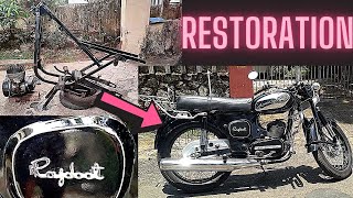 RESTORATION RAJDOOT RD175  FULL REBUILD  RD 175  Part 7 [upl. by Airrotal700]