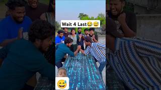 Wait for Last😅😂 funny comedy tamil memes prank vikramcomedyvideo love realfools fun [upl. by Ahsas]