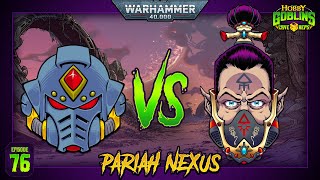 Space Wolves vs Aeldari A Warhammer 40k Battle Report  10th Edition 2000pts [upl. by Pfister]