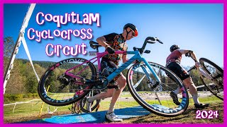 Awesome Cyclocross Bike Racing in Coquitlam BC Canada  2024 cyclocross bikeracing [upl. by Hammerskjold230]