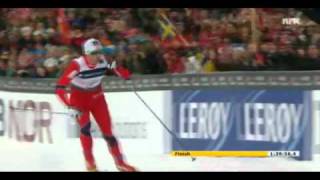 Petter Northug  Sidelengs i mål  VM Oslo 2011 [upl. by Anyl647]