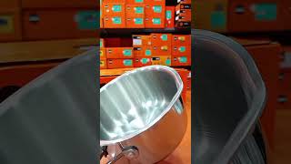 saucepan with strainerstahl triply stainlesssteel kitchen [upl. by Reel]