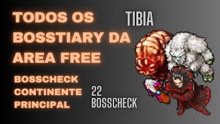 TIBIA  TODOS OS BOSS CHECK DA AREA FREE [upl. by Areval]