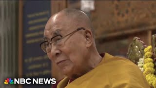 Dalai Lama clashes with Chinese government over future successor [upl. by Deloris]