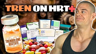 HRT 150mg Testosterone 70mg Anavar amp 25mg TRENBOLONE Weekly Safe LongTerm My Experience [upl. by Aneeuq422]