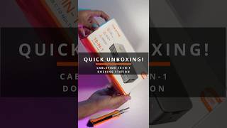 Cabletime 15in1 Docking station  Quick unboxing [upl. by Lenrad475]