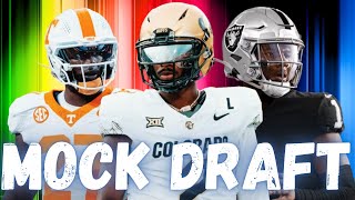 2025 NFL Mock Draft  Giants PASS on QB🚨 [upl. by Wainwright]