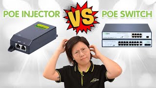 PoE Injector vs PoE Switch Which is Better [upl. by Ail]