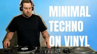 DJ Set on Vinyl 157  Minimal Techno [upl. by Novah]