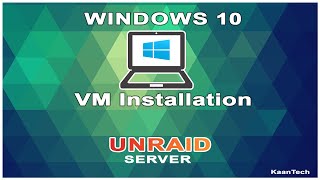 Windows10 Unraid Installieren Virtio Einfach [upl. by Tabbie]