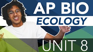 AP Biology Unit 8 Crash Course Ecology [upl. by Yelsehc]