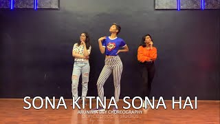 Sona Kitna Sona Hain  Hero No 1  dancepeople  Arunima Dey Choreography [upl. by Ybanrab]