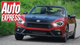 Abarth 124 Spider review hotter Fiat roadster turns up the fun [upl. by Ennaeiluj322]