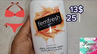 femfresh Intimate Daily Wash💦 with Aleo🌵Vera ph balanced Review amp Swatch [upl. by Fey]