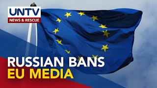 Russia reciprocates EU’s action banning media outlets [upl. by Cowen]