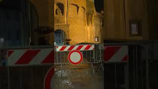 🌧️ 🌊 Hochwasser nun auch in Italien 😔 shorts flood wetteronline [upl. by Vokaay]