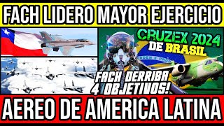 FACh LIDERA MAYOR Ejercicio Aereo de America Latina 🇨🇱 Chile Valparaiso ViñaDelMar BioBio CL [upl. by Timofei794]