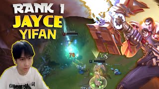 JayceKing YiFan Jayce vs Yone  YiFan Rank 1 Jayce Guide [upl. by Kanal]