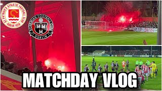 St Patricks Athletic 01 Bohemians  Richmond Park  Matchday Vlog [upl. by Grata]