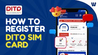 How to Register Your DITO Sim Card in the Philippines UPDATED 2024 [upl. by Aicilegna]