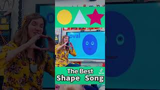 The BEST Song to Learn The Shapes Type in Shape Song 2 [upl. by Alyt141]