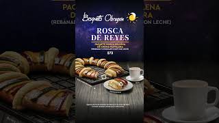 Rosca de Reyes Bisquets Obregón [upl. by Aliuqat]