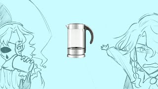 【DND ANIMATIC】tea tastes DIFFERENT in hot water [upl. by Vowel728]