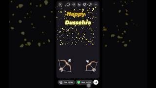 Instagram story ideas  wishing Dussehra  dussehra instagram storyideasforinstagram [upl. by Ho]