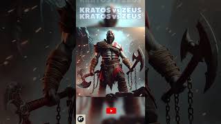 Kratos vs Zeus kratos zeus shorts ai edits [upl. by Darin]