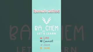 Determining stability constantBjerrums method 📈 chemistry shorts [upl. by Consuela]