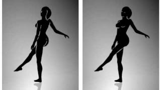 solution for spinning dancer girl illusion  defined for both directions [upl. by Wojcik]