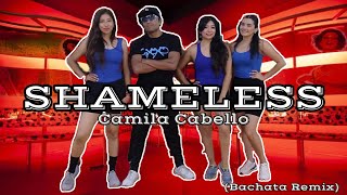 SHAMELESS Bachata Remix Camila Cabello  Dance Workout Choreography [upl. by Nira]