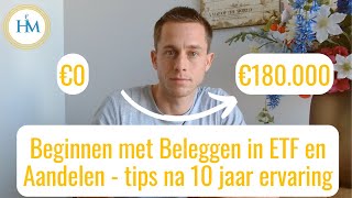 Beginnen met Beleggen  ETF en Aandelen DEGIRO beleggenvoorbeginners beginnenmetbeleggen [upl. by Nosyt]