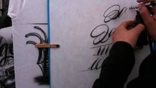 Coast Airbrush Kustom Kulture Show 2009 with Jaime Rodriguez part 4 [upl. by Atiana]