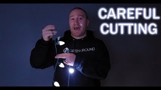 Can you cut the Christmas Light cord [upl. by Nahbois]