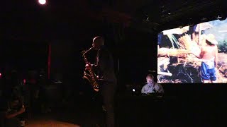 Phill Niblock feat Christian Kobi live at LUFF 2018 [upl. by Saerdna]