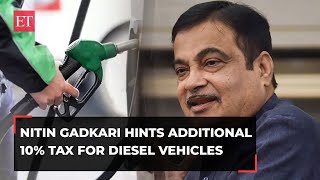 Nitin Gadkaris big announcement Say byebye to diesel vehicles or face unviable taxation [upl. by Pesek]