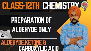 Preparation of Aldehyde from acyl group•Class12th Chemistry•Lec4th•Brain Institute [upl. by Aennil46]