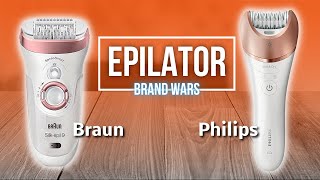 🙌 Braun Cordless Epilator VS Philips Epilator  BEST Epilators [upl. by Koehler]