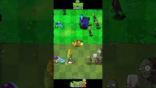 Pvz vs pvz 2  Cob Cannon Winter Melon Scaredy Shoom Plant Team Vs Gargantuar zombie Team shorts [upl. by Llerred]