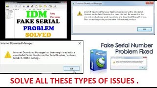 HOW TO DISABLE IDM FAKE REGISTRATION POP UP [upl. by Litnahc721]