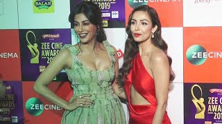 Stunning Chitrangada Singh And Malaika Arora At Zee Cine Awards 2019 [upl. by Verene]