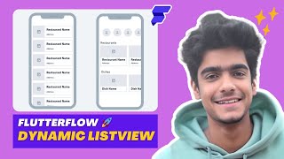 Generate Dynamic Children in Listview  Products Listing From API  FlutterFlow Tutorial [upl. by Jenine]