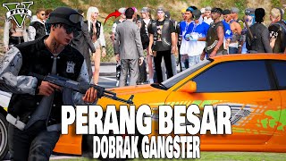 AKSI PERTAMA DOBRAK MELAWAN GANGSTER SURUHAN MAFIA TERKUAT DI KOTA  GTA 5 ROLEPLAY [upl. by Adnawahs406]