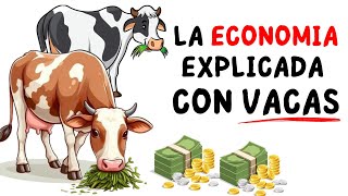 La ECONOMIA explicada con 2 Vaquitas [upl. by Meehahs]