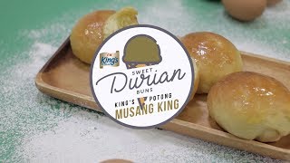 Kings Potong Sweet Durian Buns Mao Shan Wang [upl. by Arly]