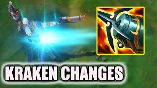 New Kraken Slayer Changes  League of Legends [upl. by Evilo]