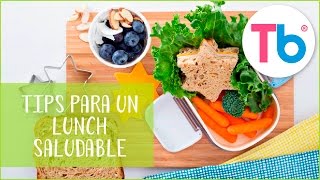 Cómo hacer un lunch saludable para niños  El lunch perfecto para mi hijo  Todobebé [upl. by Nosnhoj]